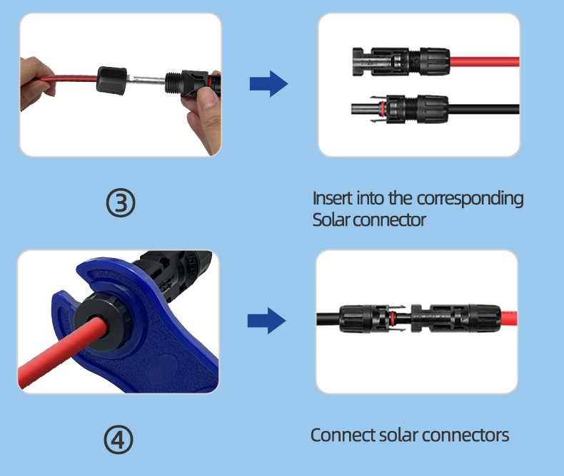 Hot Selling Cables Solar Connector Installation Toolkits C4K-a Assembly Tools for solar cable(图7)