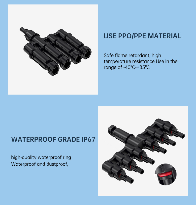 4 in 1 T Type Branch MMMF+FFFM Connector(图5)