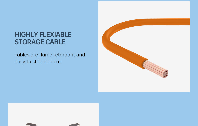 Energy storage cable single insulation PV solar storage wire with TUV for solar system 2PfG 2693 all(图4)