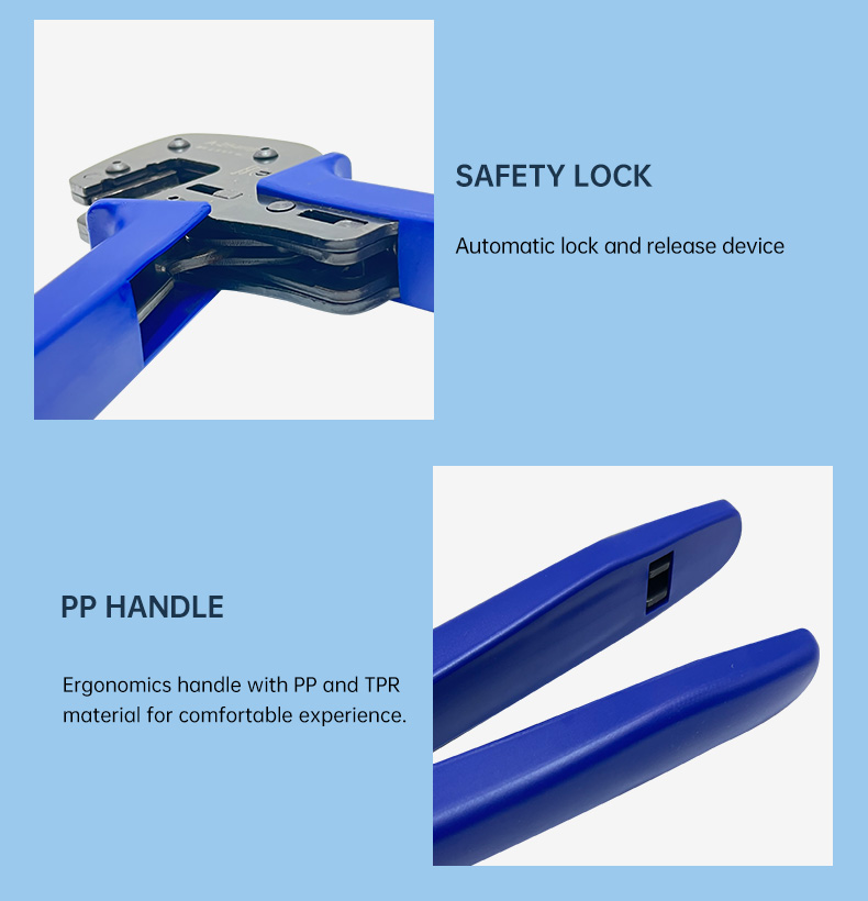 Solar Panel Cable Installation Tool Crimping Terminal Crimper(图5)